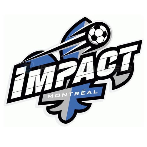 Montreal Impact Iron-on Stickers (Heat Transfers)NO.8399